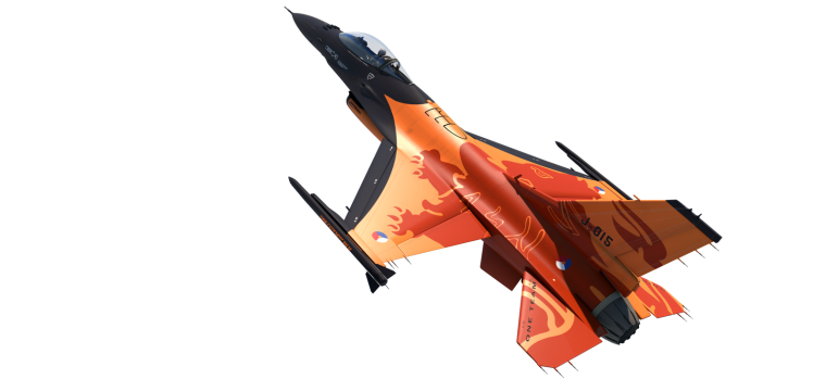 Истребитель без фона