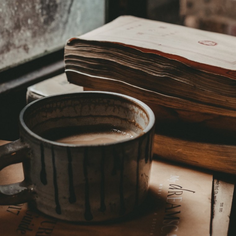 Эстетика книг и кофе