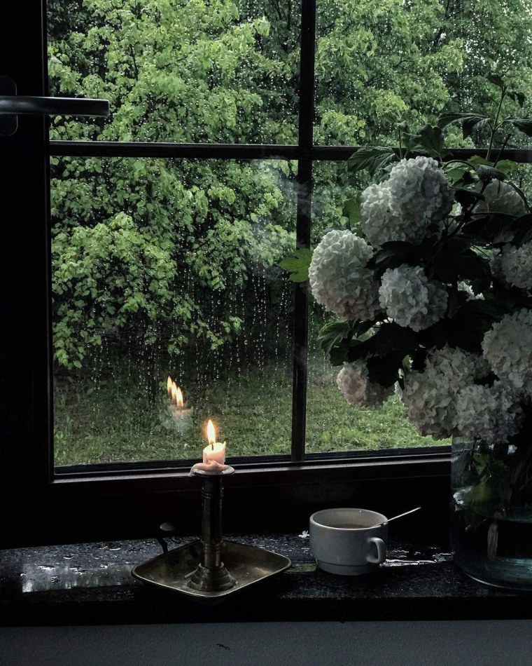 Дождь за окном Эстетика