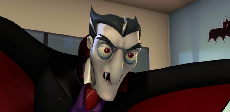 Отель Трансильвания Дракула злой