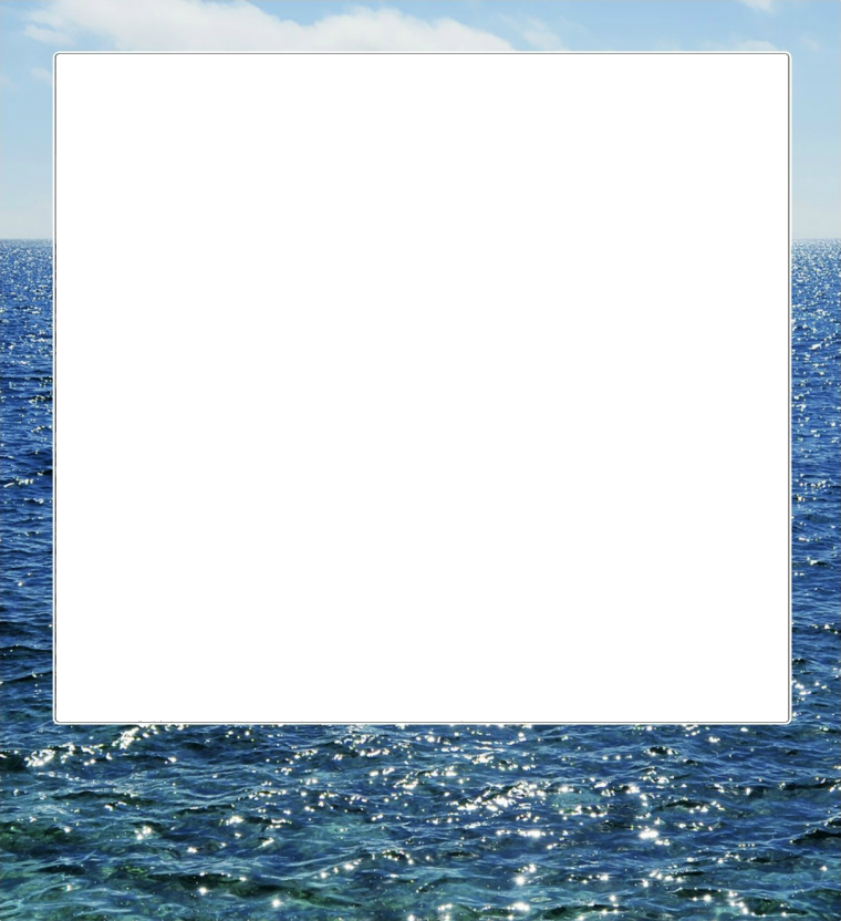 Фоторамка море