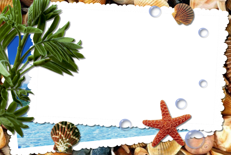 Рамка морская тематика