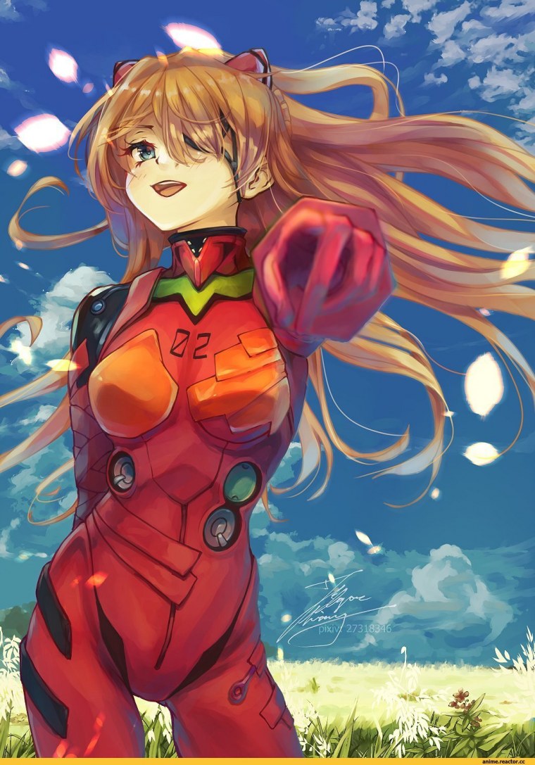 Аска Евангелион 2021