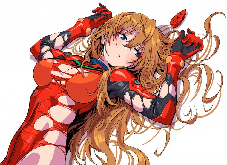 Asuka Langley feet