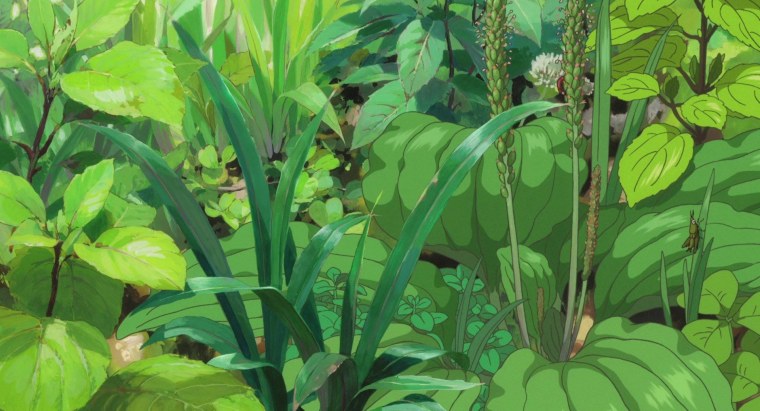 Аниме растения