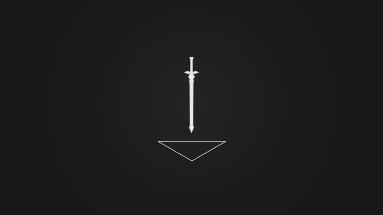 Минимализм на черном фоне