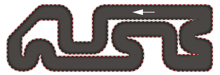 Гоночная трасса для скретч