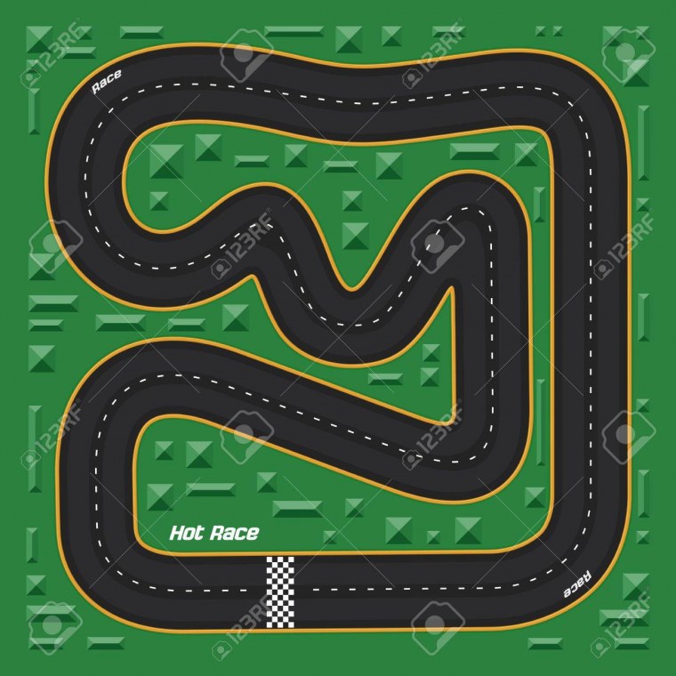 Трассы для гонок вид сверху