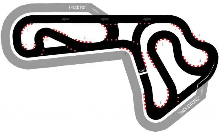 Гоночная трасса для скретч