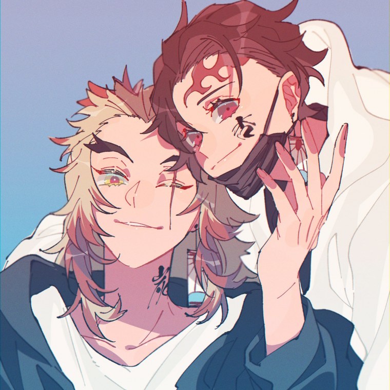 Танжиро и Ренгоку