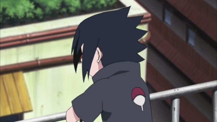 Сакура и Саске в детстве гиф