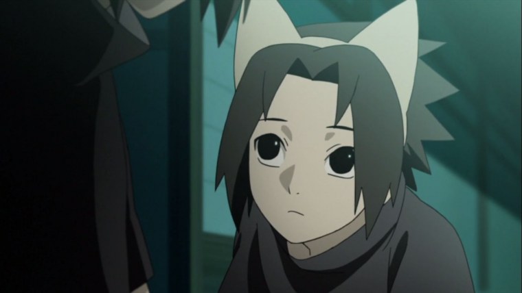 Саске Учиха маленький