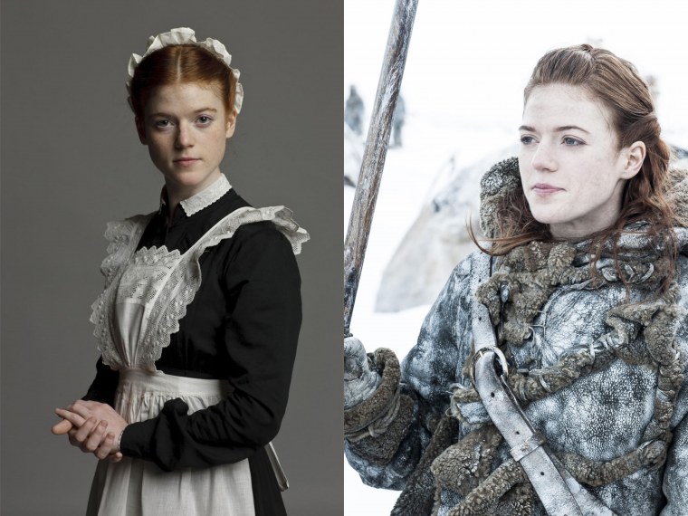 Роуз Лесли аббатство Даунтон