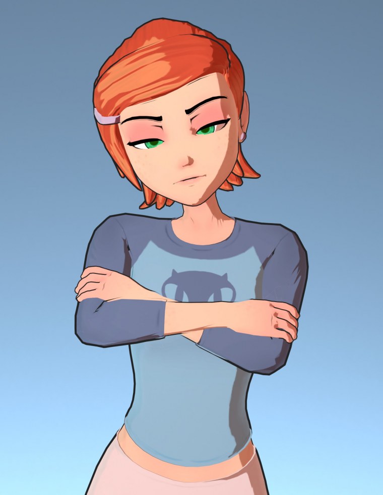 Оливия Винтер рыжая