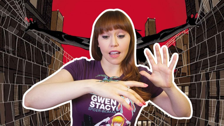 Спайдер Гвен женщина паук косплей