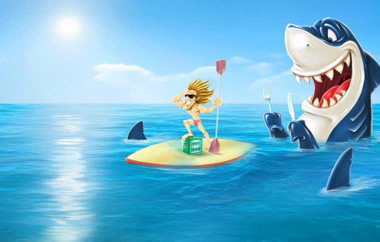 Море мультяшное