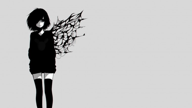 Токийский гуль силуэт