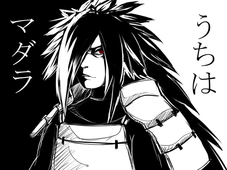 Манга Наруто арт Мадара