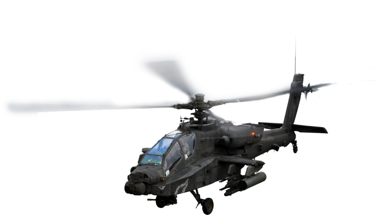 Апач вертолет сзади
