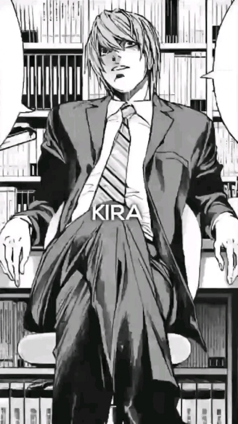 Кира тетрадь смерти Манга