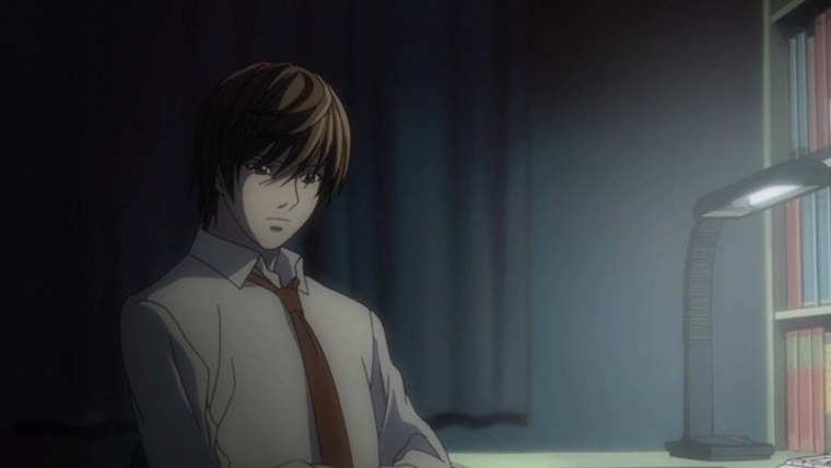 Ягами Лайт кадры из аниме