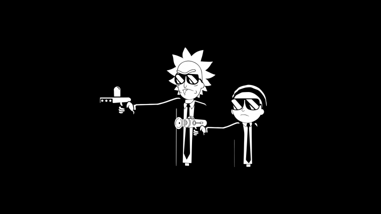 Обои Рик и Морти 4к