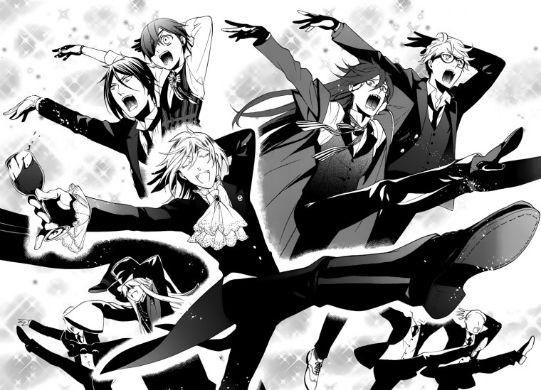 Тёмный дворецкий Манга Феникс