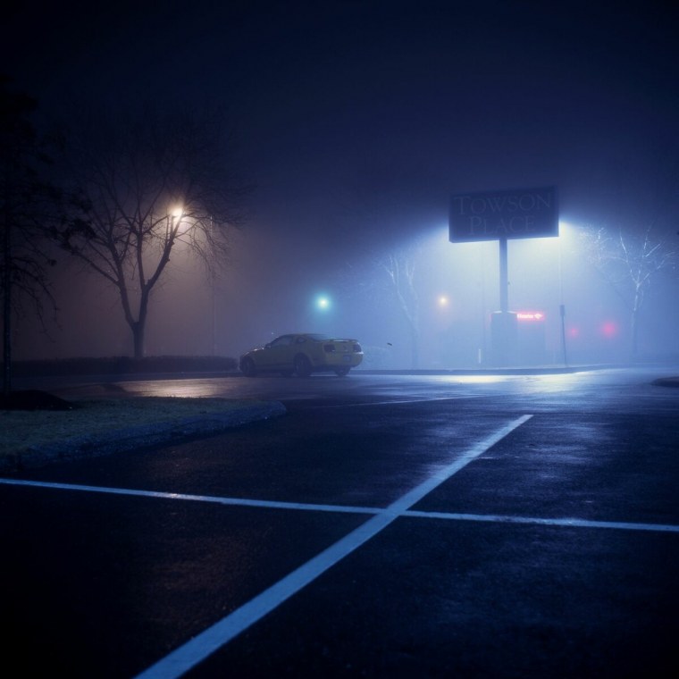 Стоянка ночью