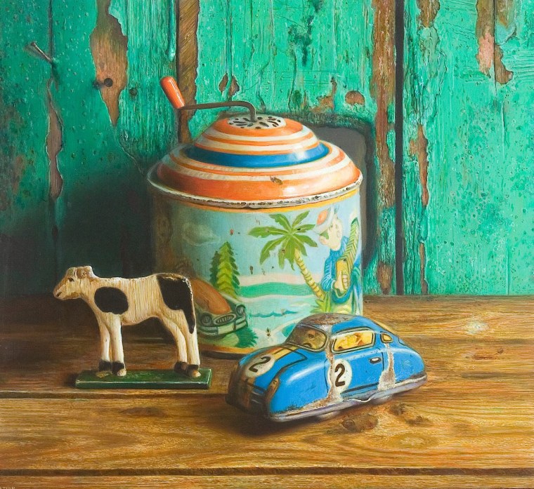 Детские игрушки в живописи