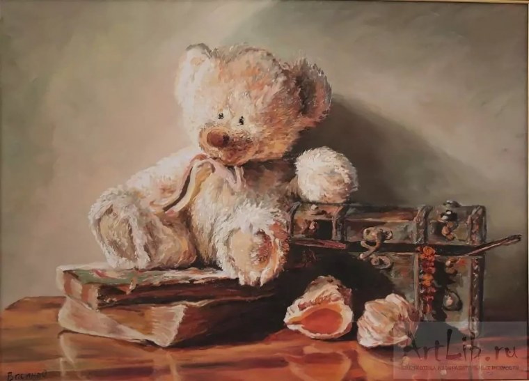 Натюрморт с детскими игрушками