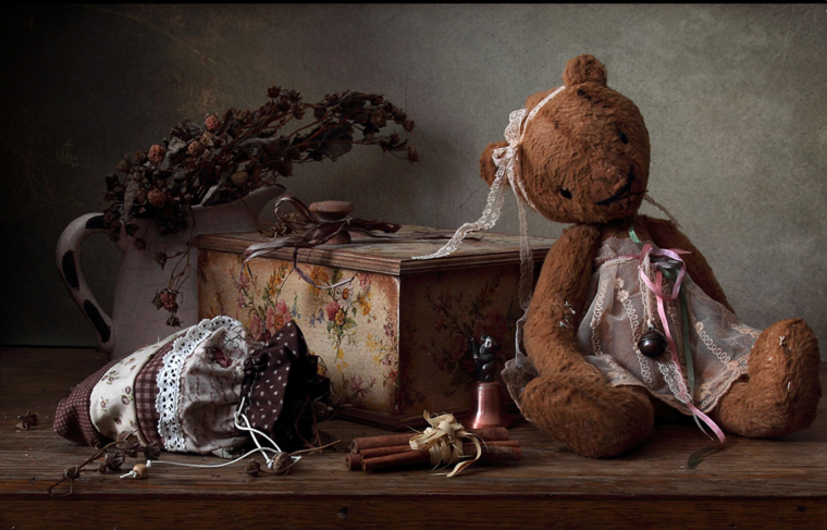 Художница Жанет Крускамп «плюшевые мишки»