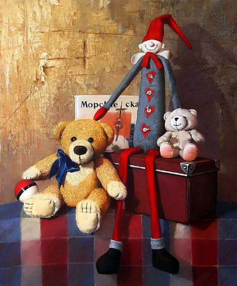 Картина игрушки