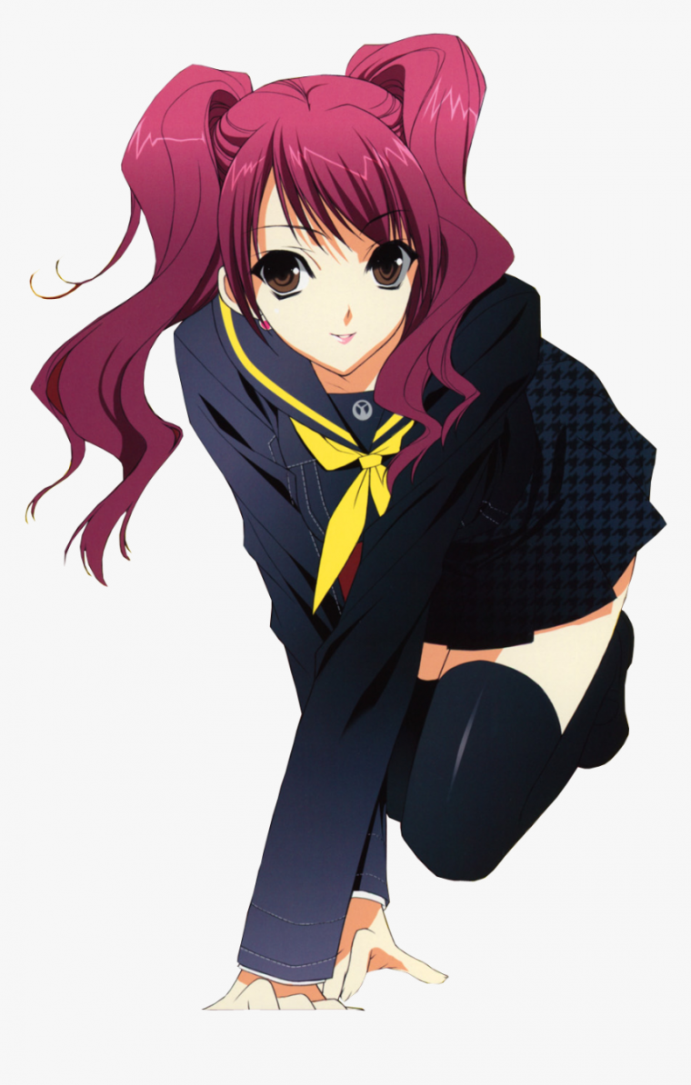 Персонажи из аниме на прозрачном фоне