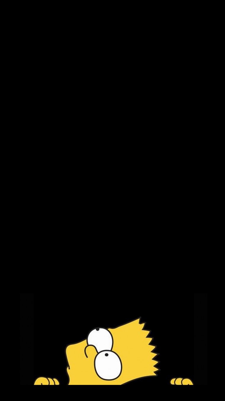 Барт симпсон на айфон