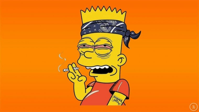 Барт симпсон скример