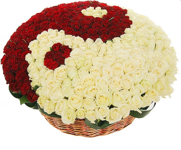 Корзина "301 роза"