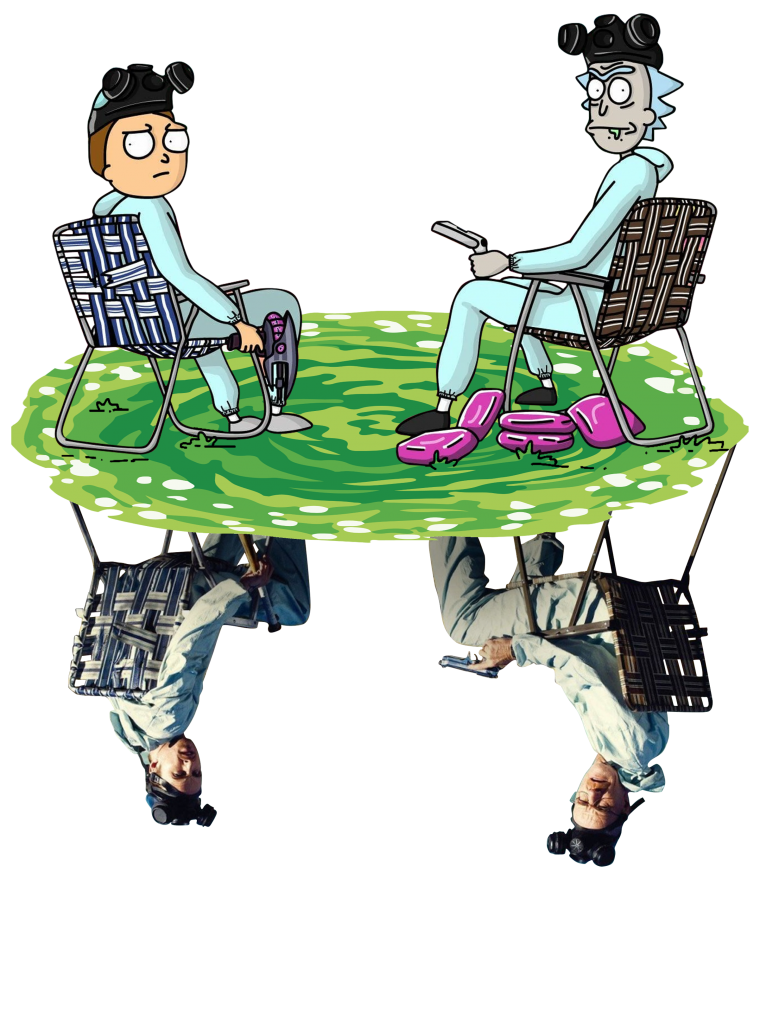 Рик и Морти в стиле во все тяжкие