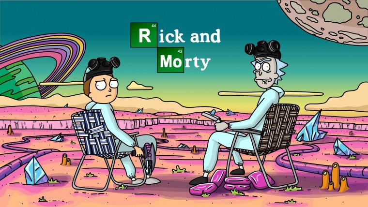 Rick and Morty Breaking Bad