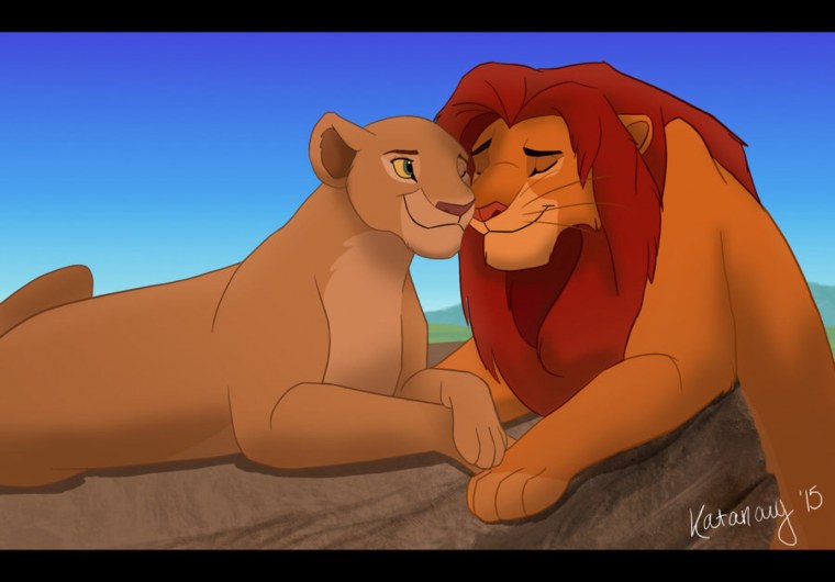 Король Лев Муфаса и Киара