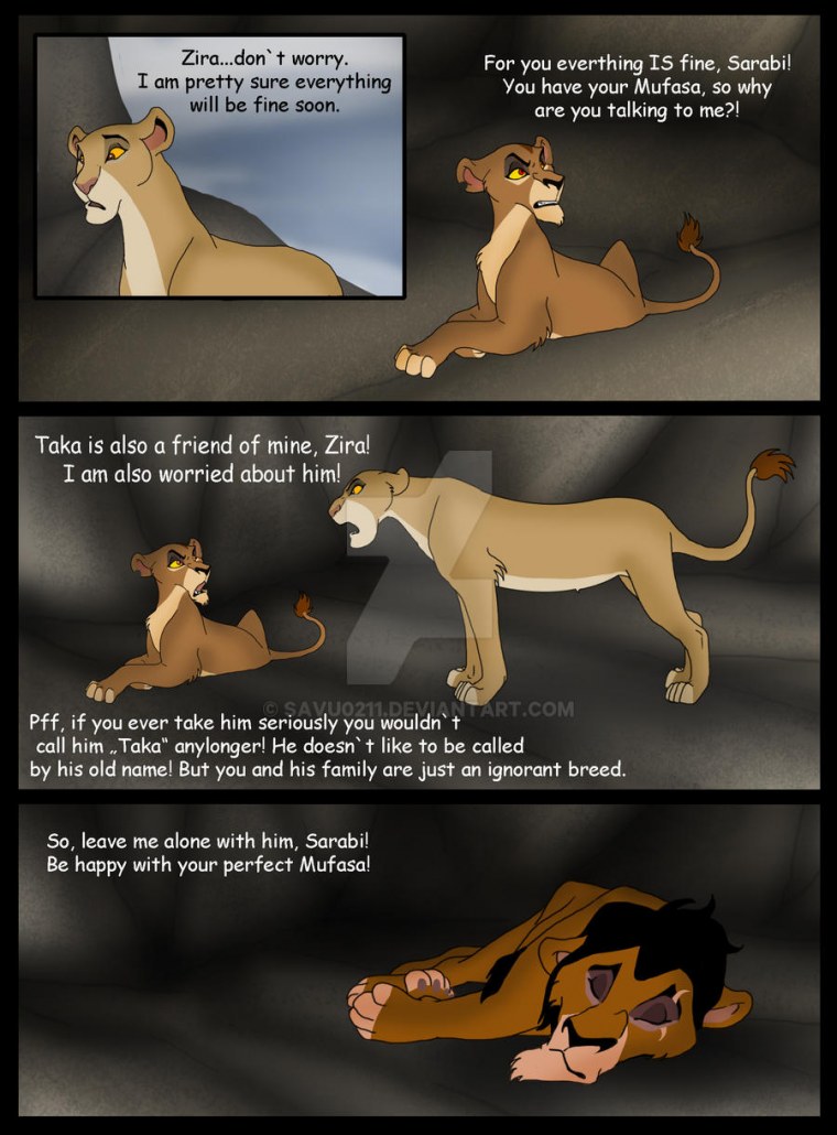 Король Лев Муфаса и Сараби