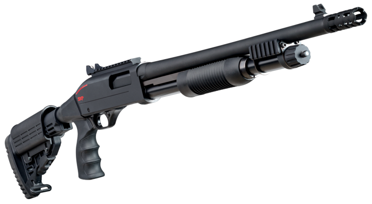 Помповый дробовик 2д