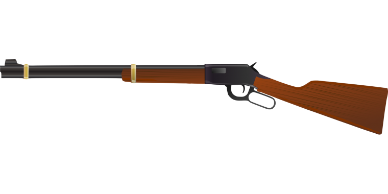 Ружье Винчестер вектор