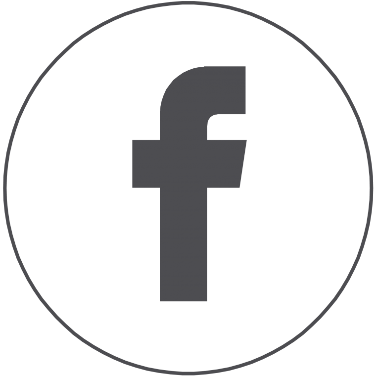 Значок Фейсбук круглый