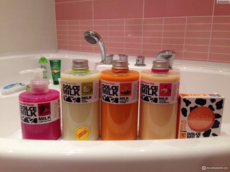 Дольче Милк гель для душа летуаль