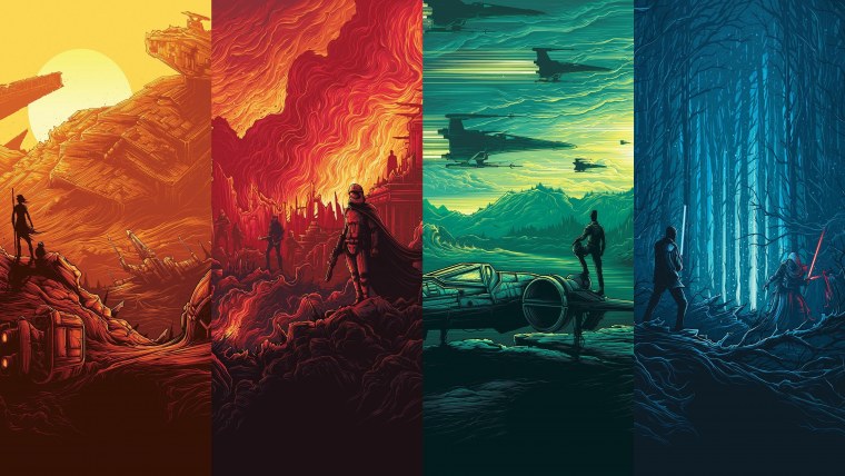 Star Wars 4 Stages-4k