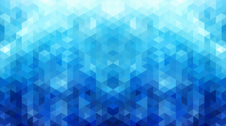 Геометрическая абстракция голубая