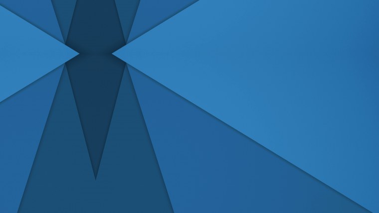 Синий фон с геометрическими фигурами