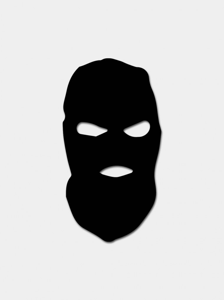 Черно белая Балаклава