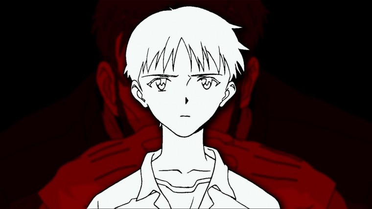 Евангелион 1995 Икари Синдзи