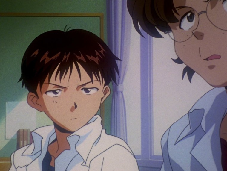 Евангелион Синдзи с кружкой